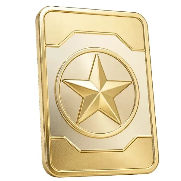 Star-emblem card — Luckland